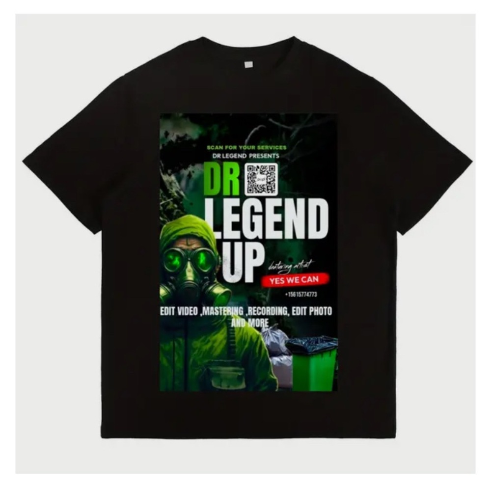 Black Graphic T-Shirt